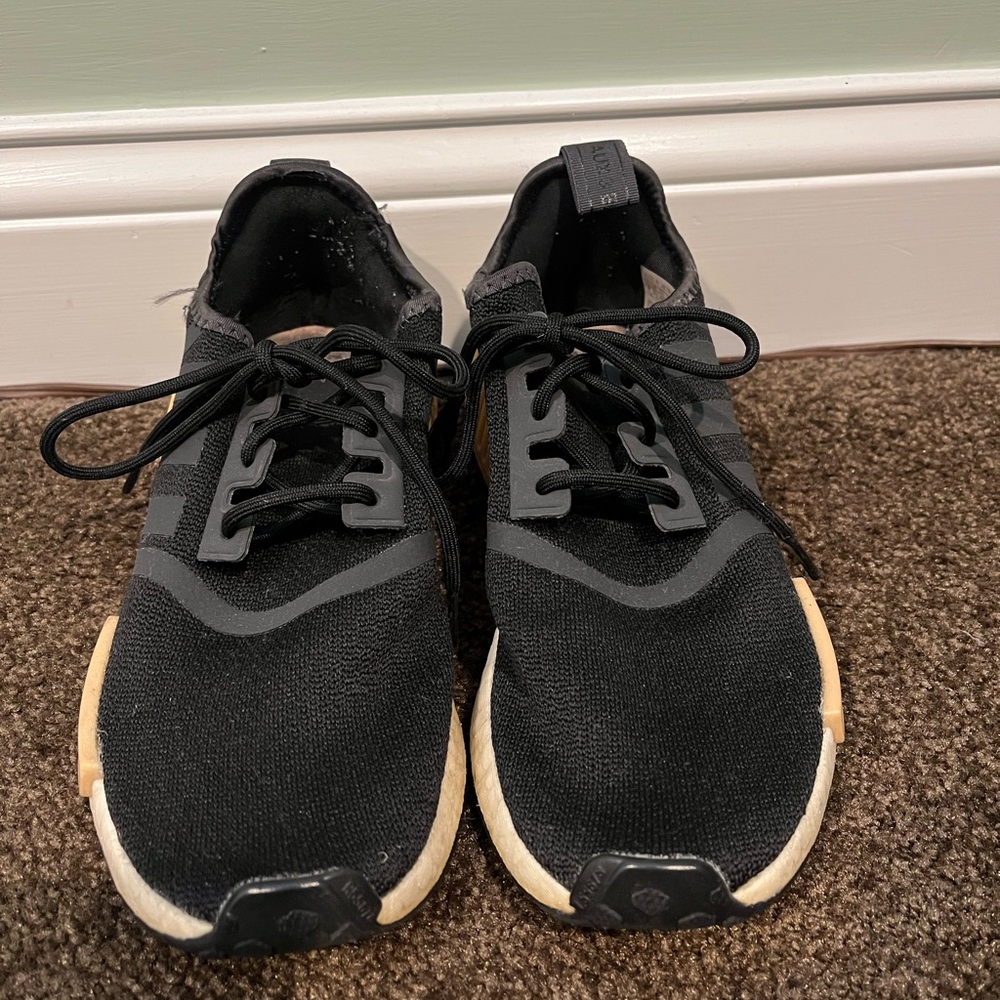 Adidas Black NMD Sneakers Size 8 - Picture 2 of 10